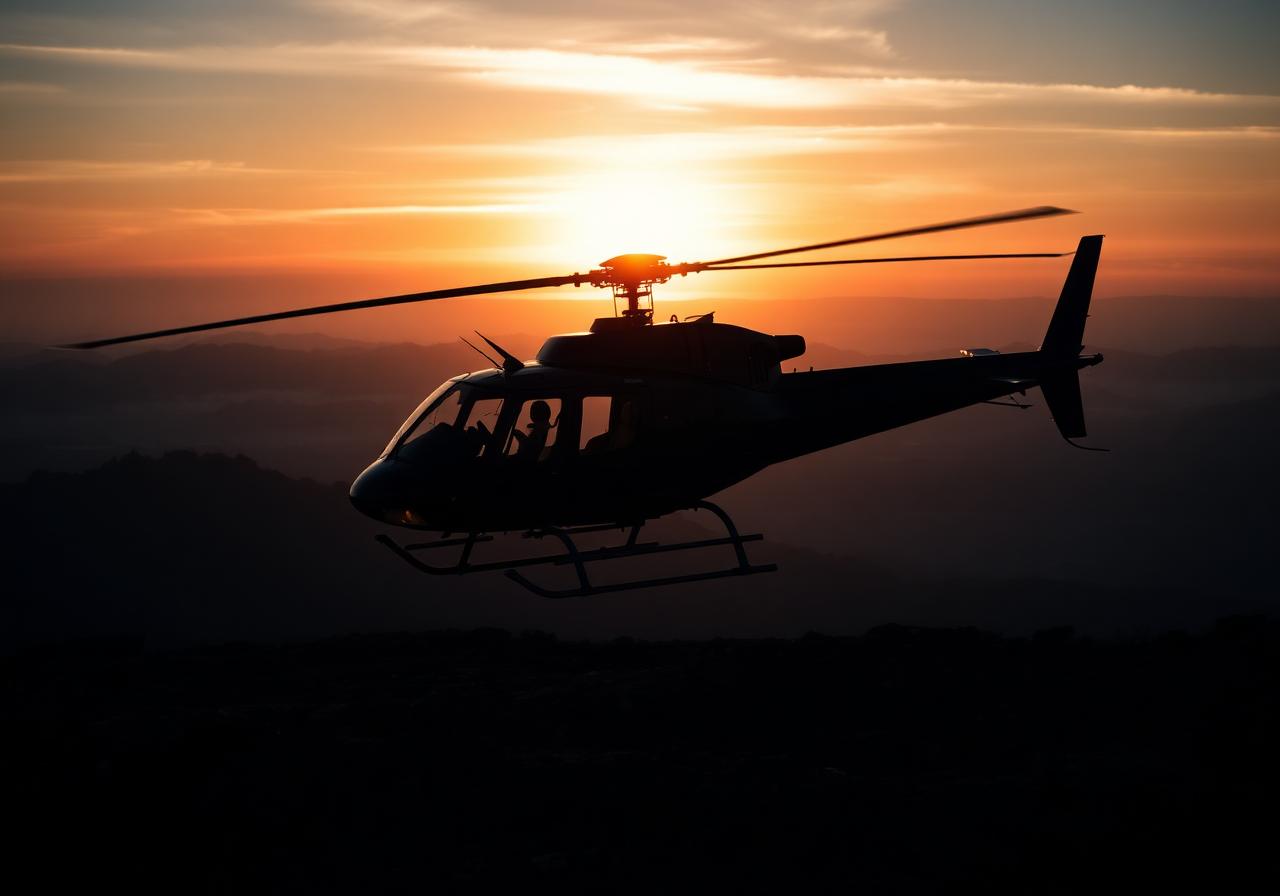 Helicóptero Bell 206 — Las Choapas